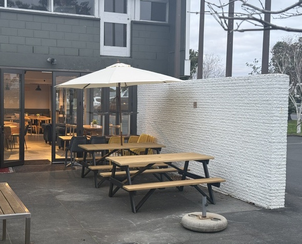 Courtyard at Red Dot Coffee House
